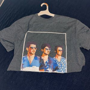 Jonas Brothers Cropped Tee